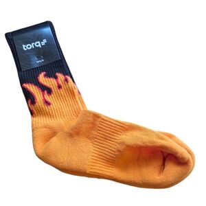 Sock Club NWT Flame Novelty Socks Unisex OS